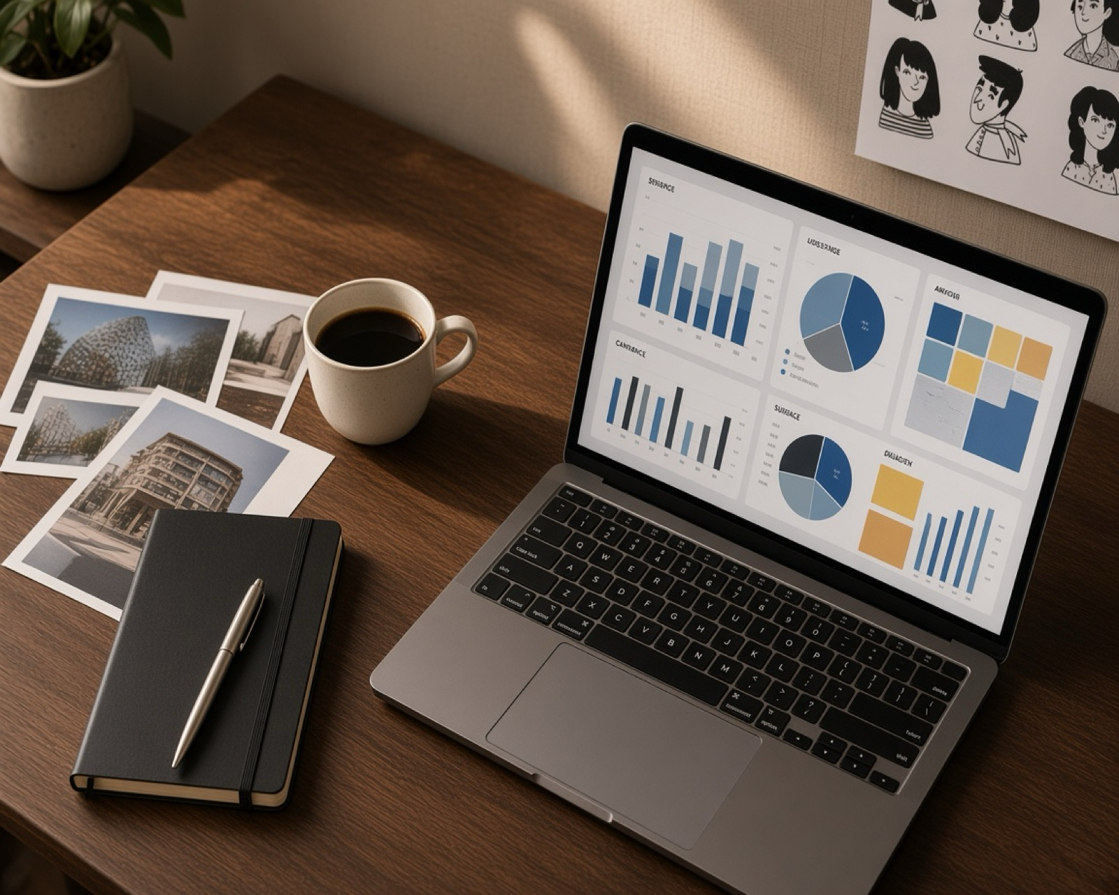 Mesa de trabajo de consultoría estratégica de VIEWS